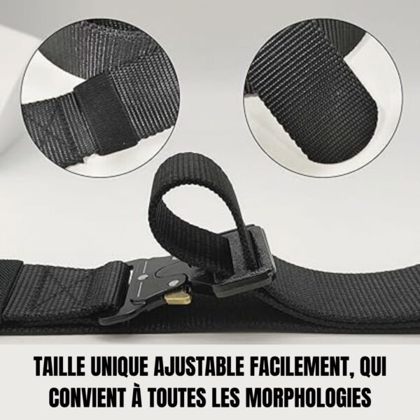 Ceinture Tactique Homme - Modèle Dinga