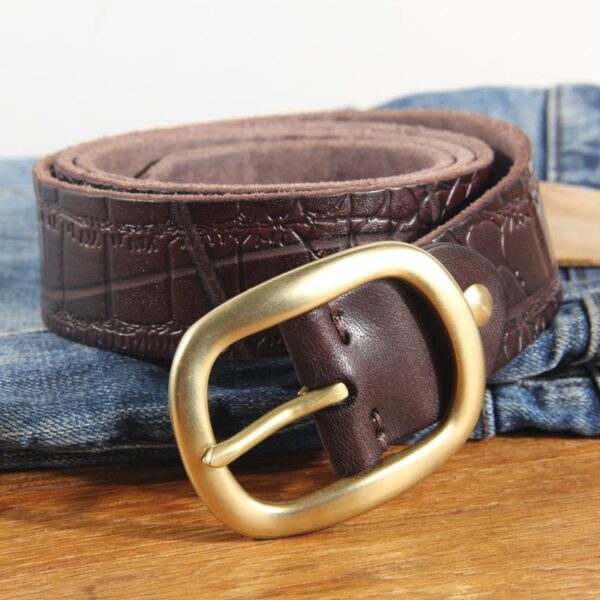 Ceinture En Cuir Pour Jean Homme