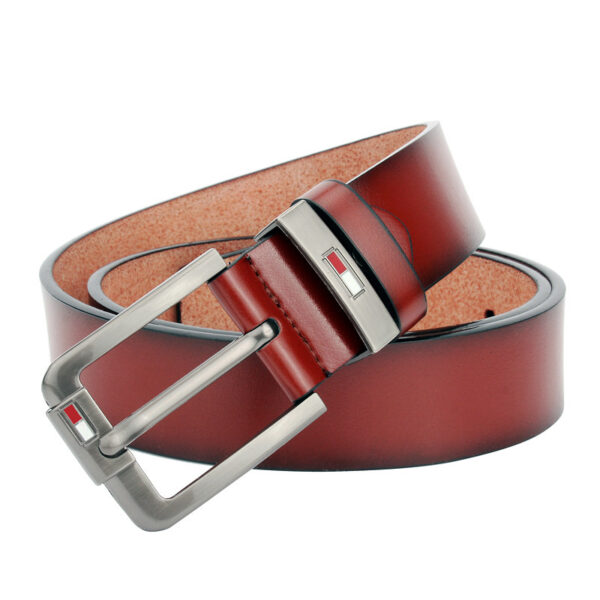 Ceinture vintage pour hommes avec boucle à ardillon – Image 2