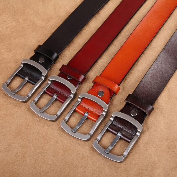 Ceinture Jean Homme Cuir - Modèle Timeo