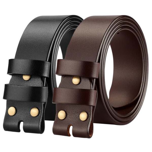 Lanière Ceinture Cuir Pour Homme