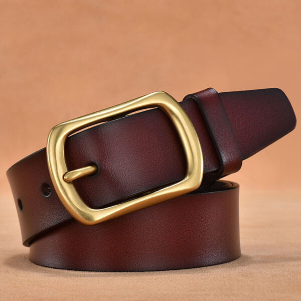 Ceinture Cuir Homme Classe - Modèle Corentin