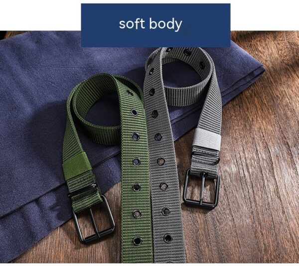 Ceinture Tissu Pour Homme - Modèle Leonard