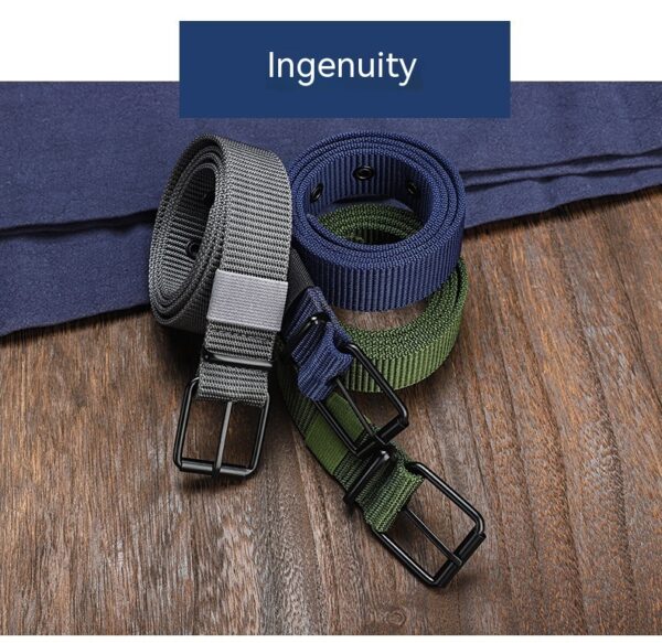 Ceinture Tissu Pour Homme - Modèle Leonard