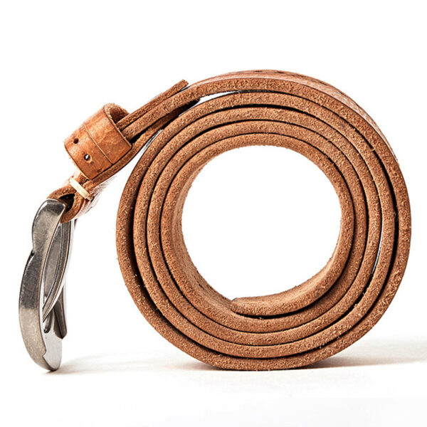 Ceinture Vintage Cuir Homme - Modèle Angelo