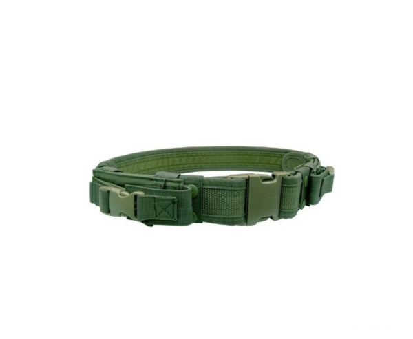 Ceinture Tactique Homme Vert Armée - Modèle Léon