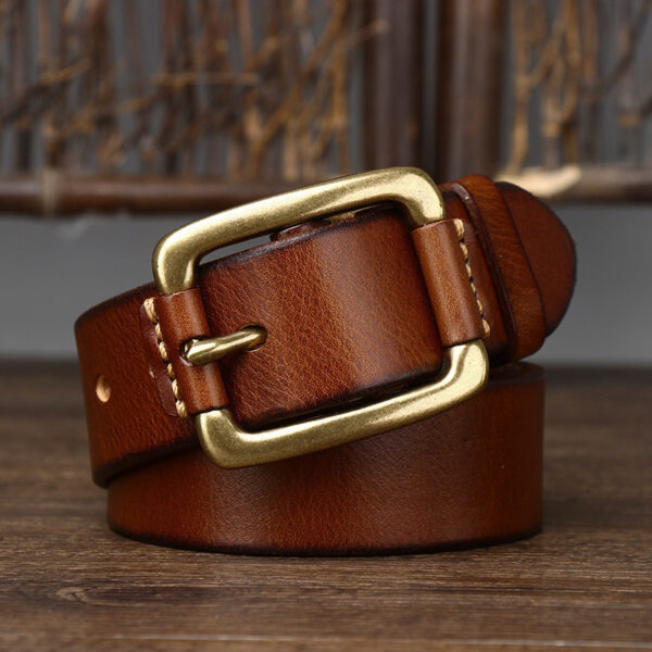 Ceinture Cuir Homme Ajustable - Modèle Malcom