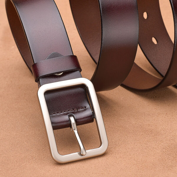 Ceinture cuir homme pour grande taille - Modèle ELIAS