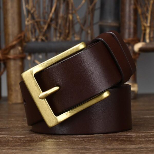 Ceinture Cuir Grande Taille Pour Homme -Modèle Basile