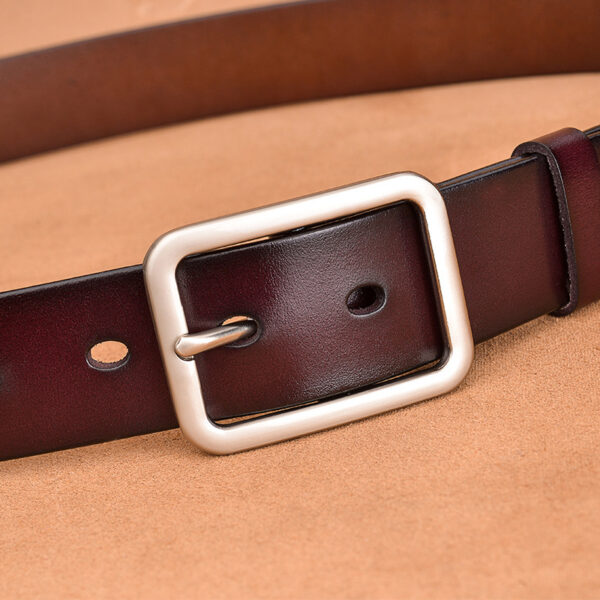 Ceinture cuir homme pour grande taille - Modèle ELIAS