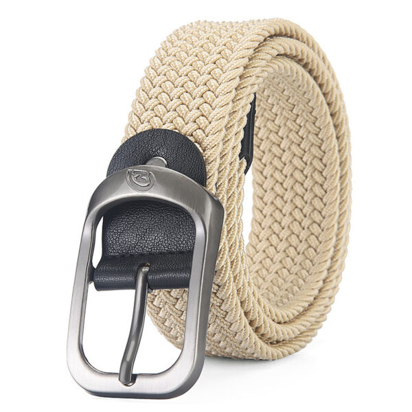 Ceinture Tressée Tissu Homme - Modèle Enzo