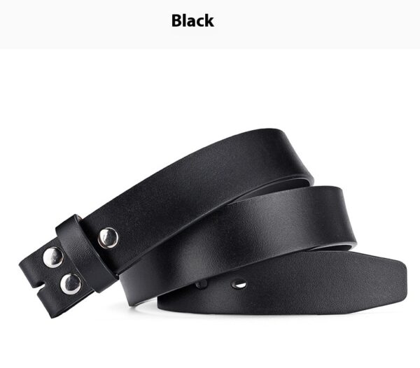 Lanière Ceinture Classique En Cuir Pour Homme