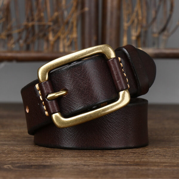 Ceinture Cuir Homme Ajustable - Modèle Malcom