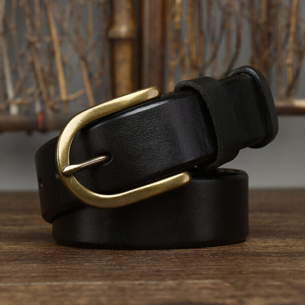 Ceinture Cuir Homme Qualité - Modèle Charles