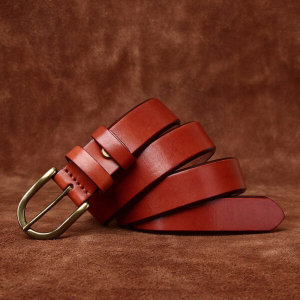 Ceinture Cuir Homme Qualité - Modèle Charles