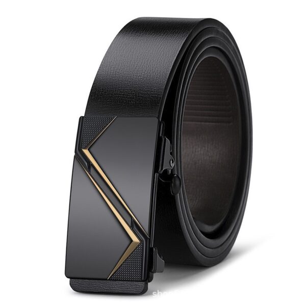 Ceinture Homme À Crémaillère Sans Boucle - Modèle Damien