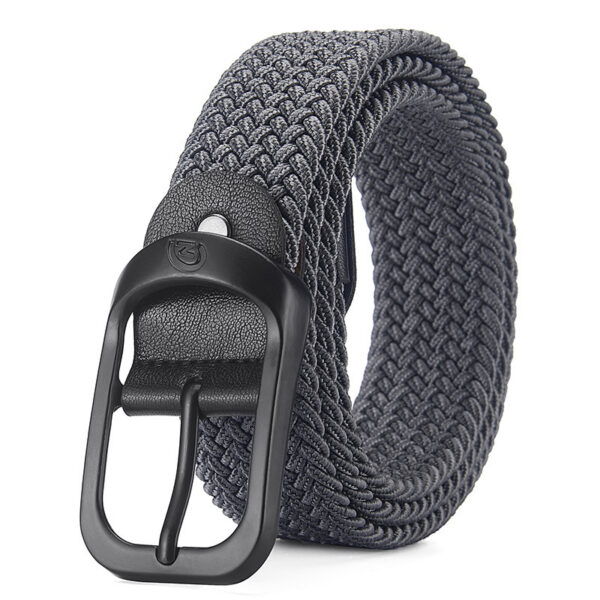 Ceinture Tressée Tissu Homme - Modèle Enzo