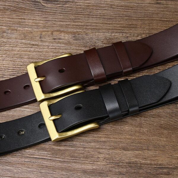 Ceinture Cuir Grande Taille Pour Homme -Modèle Basile