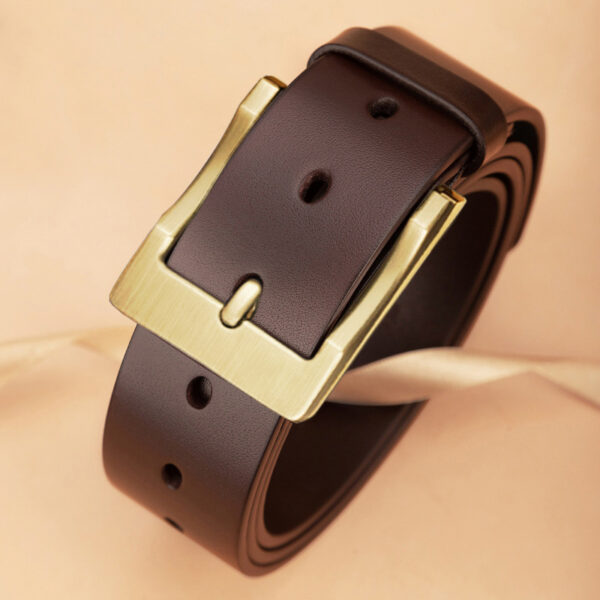 Ceinture Homme Grande Taille En Cuir - Modèle Marvin