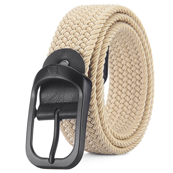 Ceinture Tressée Tissu Homme - Modèle Enzo