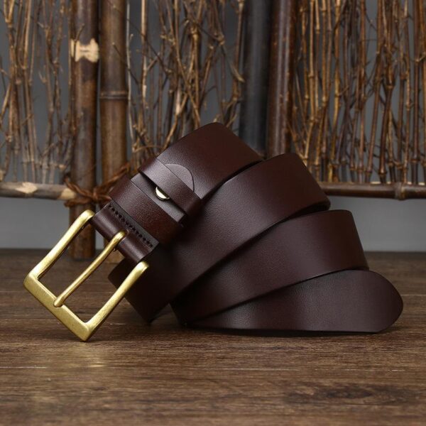 Ceinture Cuir Grande Taille Pour Homme -Modèle Basile