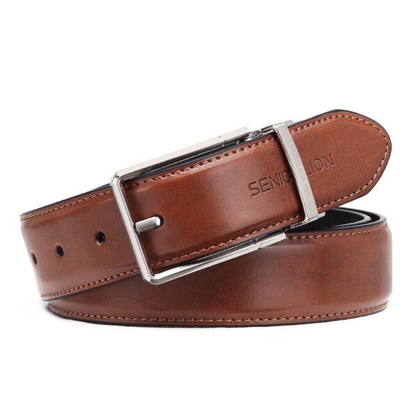 Ceinture homme classe en cuir véritable - Modèle ARNAUD – Image 3