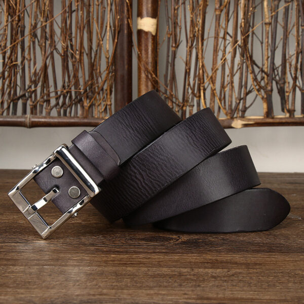 Ceinture Cuir Homme Vintage - Modèle Oscar