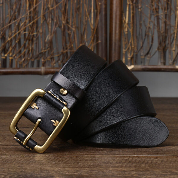 Ceinture Cuir Homme Ajustable - Modèle Malcom