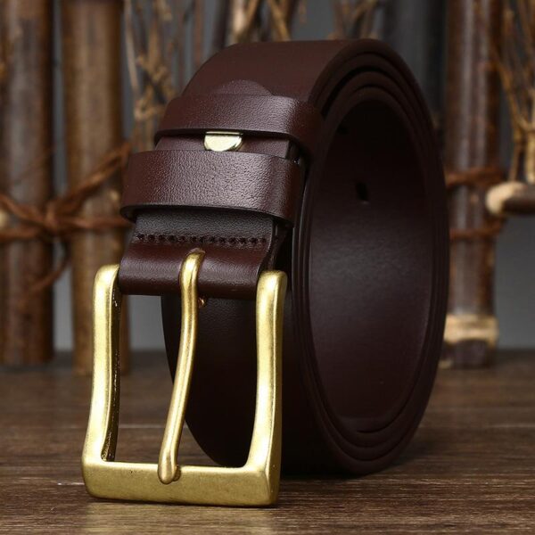 Ceinture Cuir Grande Taille Pour Homme -Modèle Basile