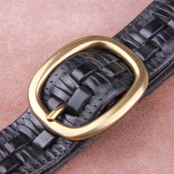 Ceinture Cuir Cowboy Pour Homme - Modèle Theo