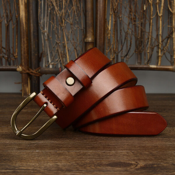 Ceinture Cuir Homme Qualité - Modèle Charles