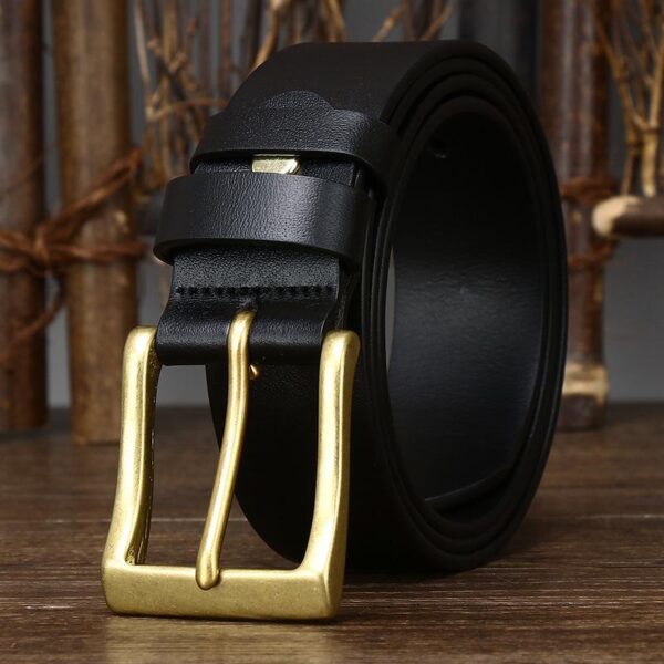 Ceinture Cuir Grande Taille Pour Homme -Modèle Basile