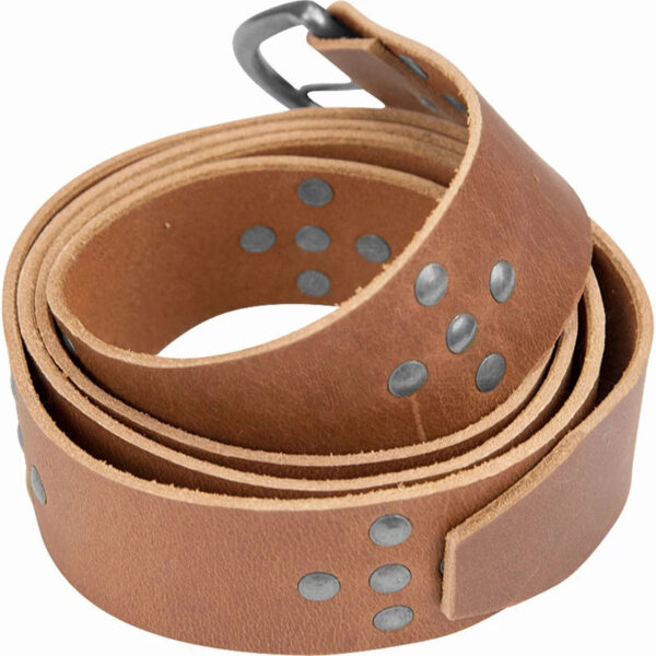 Ceinture Médiévale Nœud Homme Marron - Modèle Alexandre