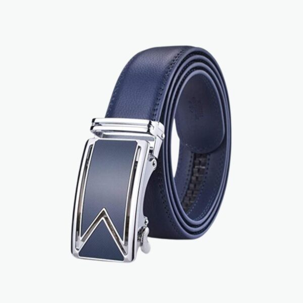 Ceinture à boucle automatique pour homme